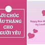 Câu Chúc Người Yêu Ngủ Ngon