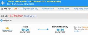 Giá Vé Từ Nhật Bản Về Việt Nam