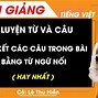 Những Từ Tiếng Việt Khó Nhất